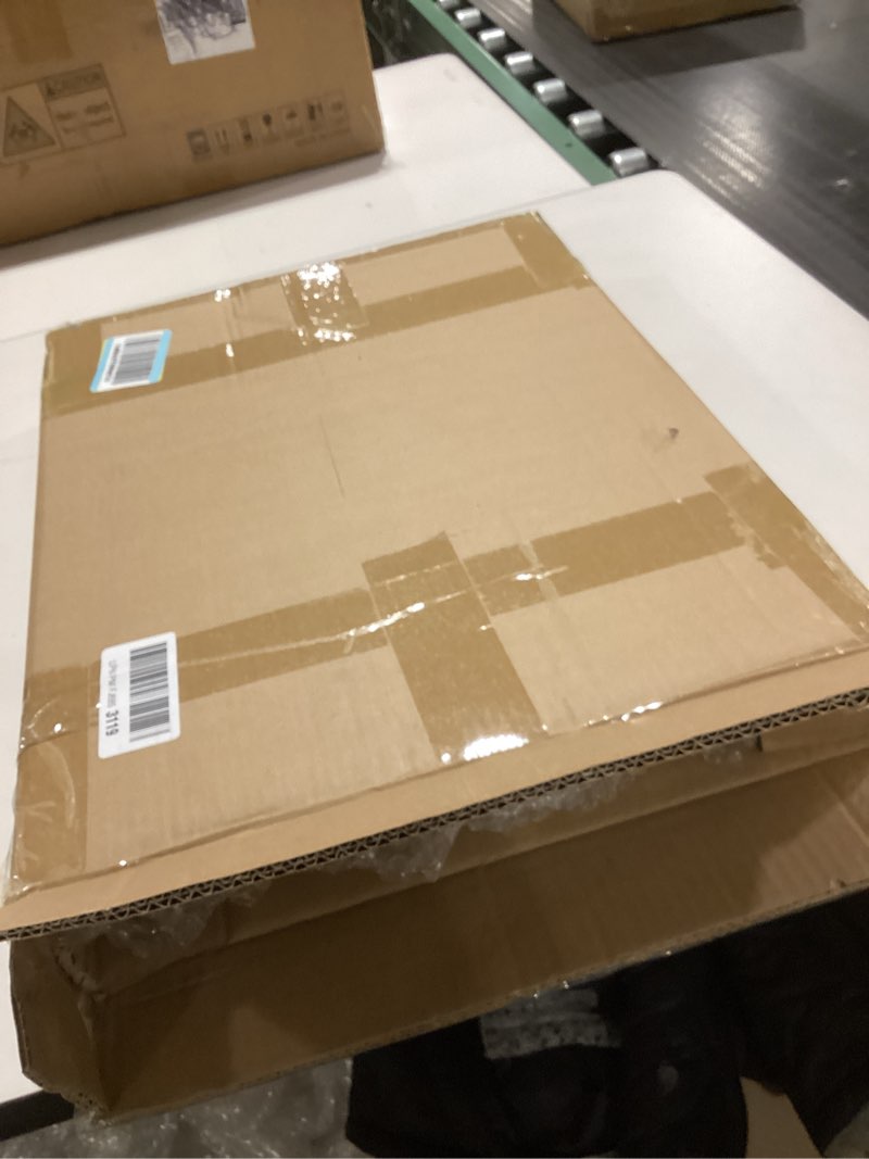 Condition photo showing New/Like New for Small Round Side Table Wooden End Table with Lower Shelf Modern Nightstand Bedside Table for Small Spaces, Living Room, Bedroom Retro Brown