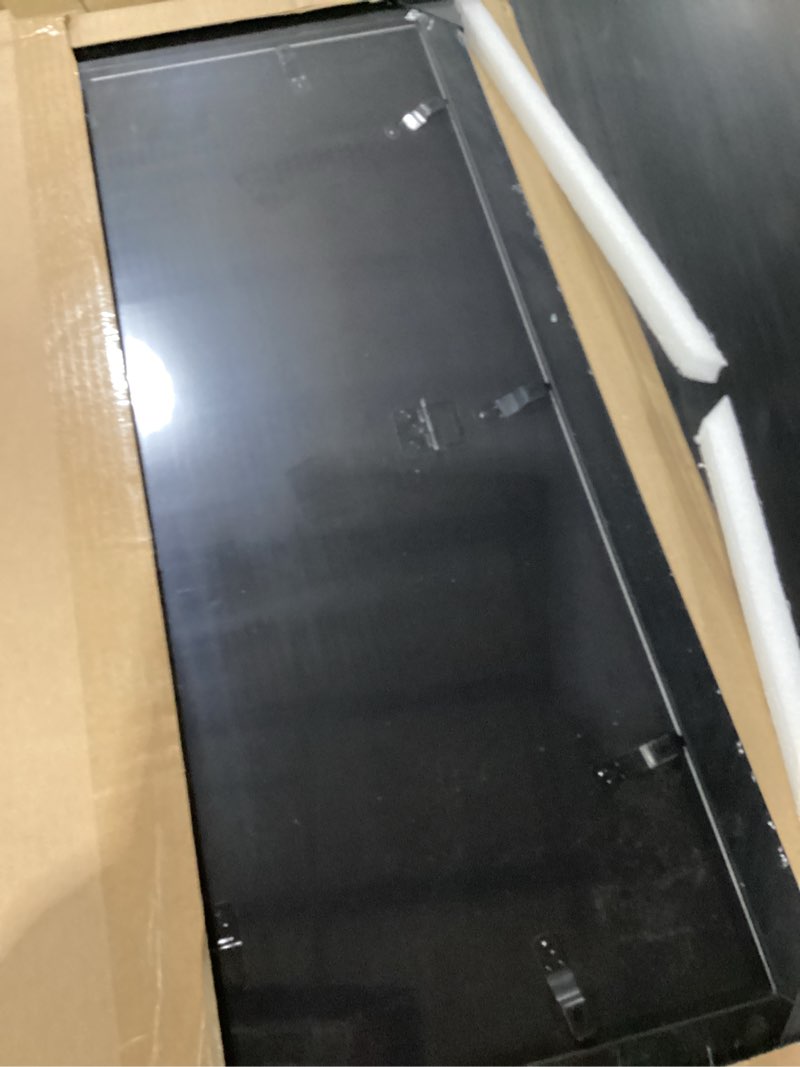 Condition photo showing As Is for suede 18x24 frame - single frame, elegant red 18 x 24 poster frame, 18x24 picture frame for artwork, puzzles, photos, and movie posters red 18" x 24"