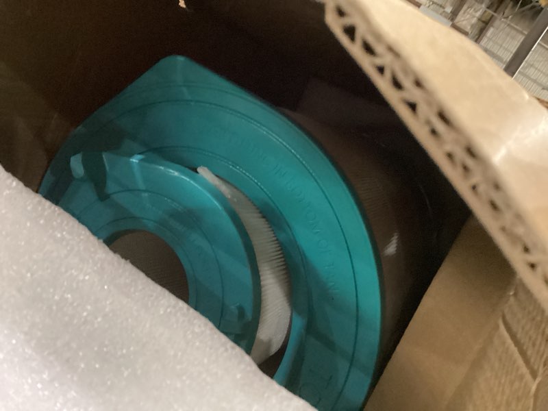 Condition photo showing New/Like New for YZ688E. System 3 S7M120 Pool Filter Inner&Outer Replacement 25021-0200S 25022-0201S Darlly SR300 300Sq.ft Inground Pool Cartridges (Teal)