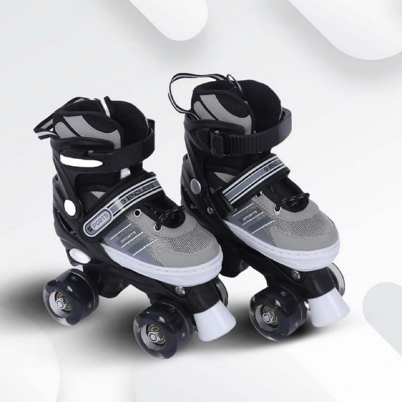 endless el1029 adjustable roller skate | color: black | size: small-29eur (us11c-us1) | for kids 3 t