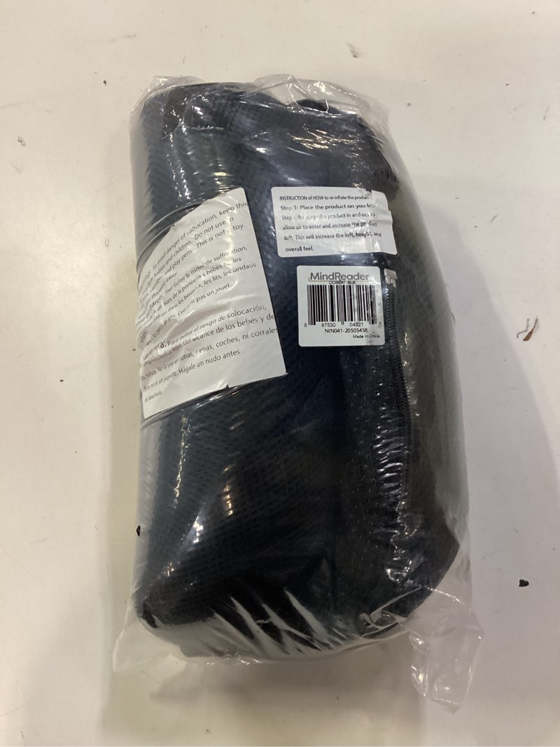 Condition photo showing Good Condition for mind reader donut pillow seat cushion with air-cloud technology, tailbone, hemorrhoid, pregnancy relief, black