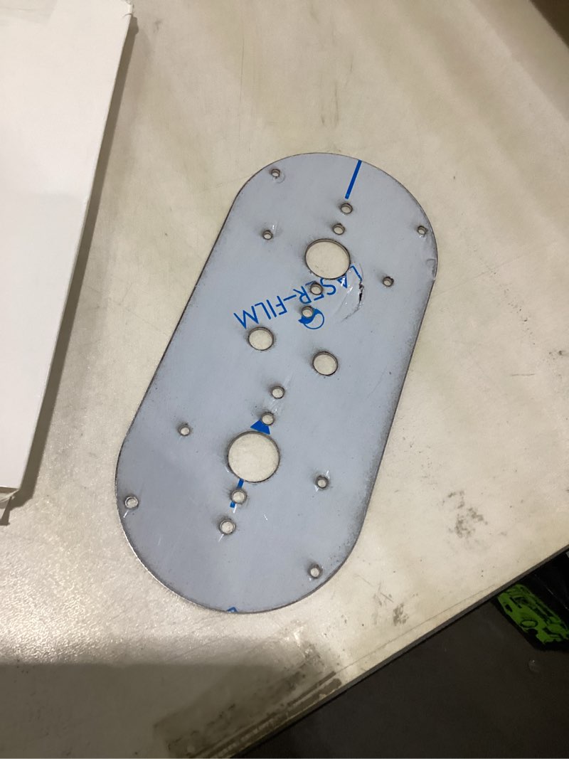 Jerbor Watermelon Light Mounting Plate fits for Peterbilt 359 379 389, fits for Kenworth 660 680 880