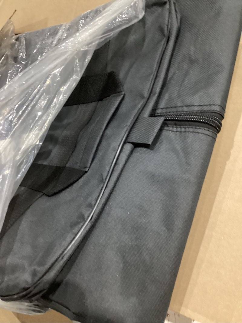 Condition photo showing Good Condition for 50-inch heavy duty extra large duffle, collapsible storage bag, luggage, extra large storage, sports equipment bag, camping, travel, military, big foldable duffle bag for travel