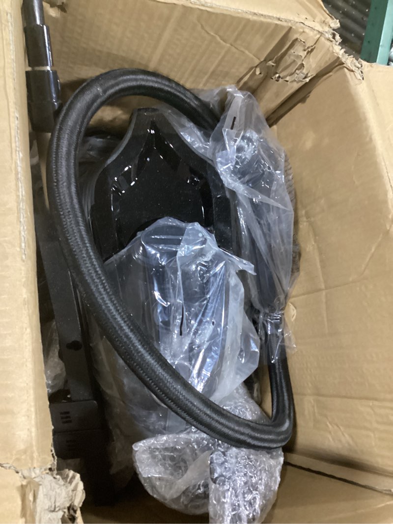 Condition photo showing As Is for True & Tidy® Pro Heavy-Duty Commercial Full Size Garment Steamer for Clothes with 3 Steam Settings, Extra Large 3L (101 oz) Water Tank, 1800 watts, 90+min of Steam Garment Steamer Gray