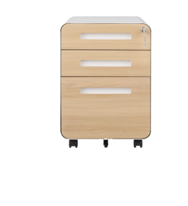 3 drawer mobile file cabinet under desk office,simple style versatile storage cabinet for legal/letter/a4 files, 5 wheel design anti-tilting cold rolled steel waterproof moisture