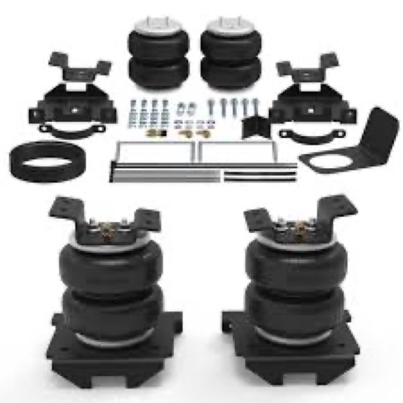 RETRUE Rear Air Bags Suspension Kit for 2001-2010 Chevrolet Chevy Silverado GMC Sierra 2500HD 3500HD
