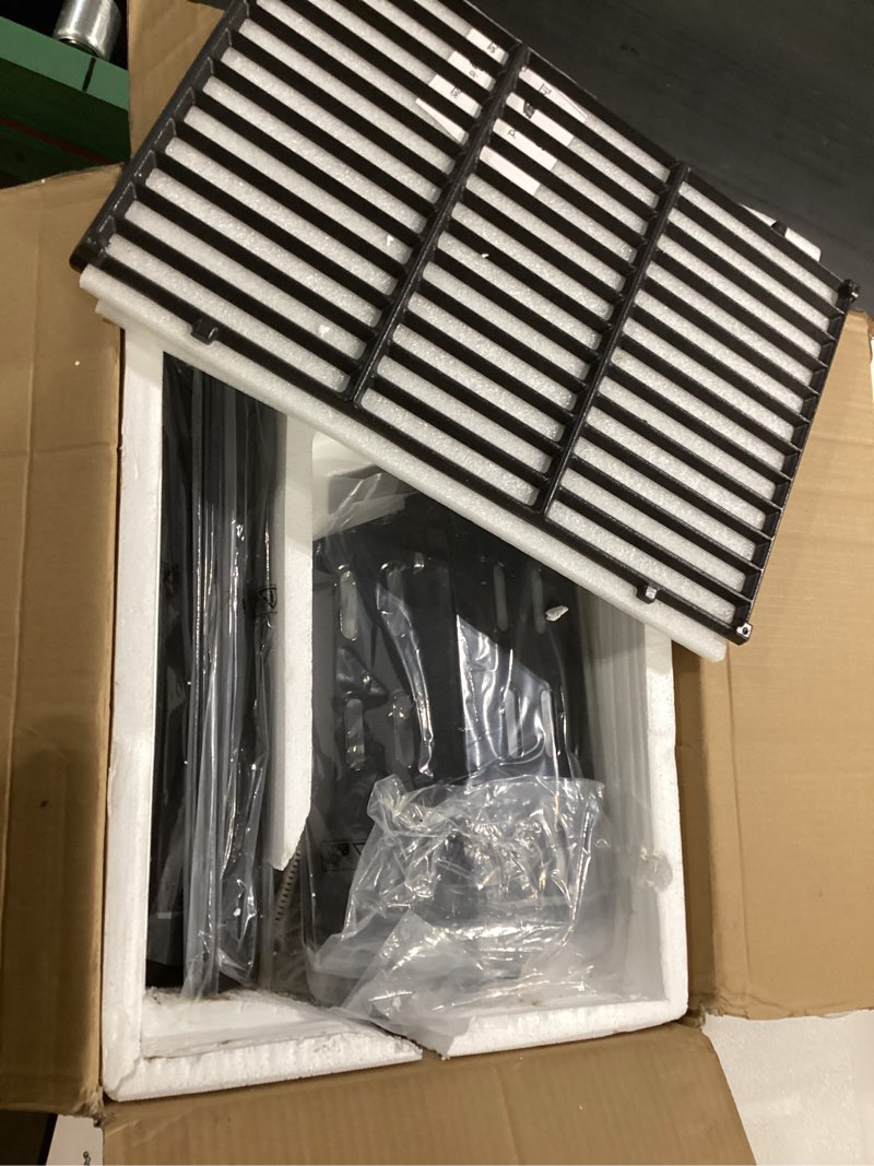 Condition photo showing Good Condition for grill parts kit for weber genesis 300 310 330 genesis e330 e310 s310 s330 ep330 s320 e320 parts for weber 7621 flavorizer bars 17.5", genesis 7524 grates 7622 heat deflector, 4pcs 62752 burner tube ss+porcelain enameled+cast iron silver+black-grate with 4 burner