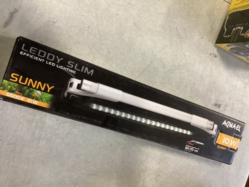 Condition photo showing New/Like New for Aquael Leddy Slim Sunny Premium Aquarium Light Black  10W 20 -27.5