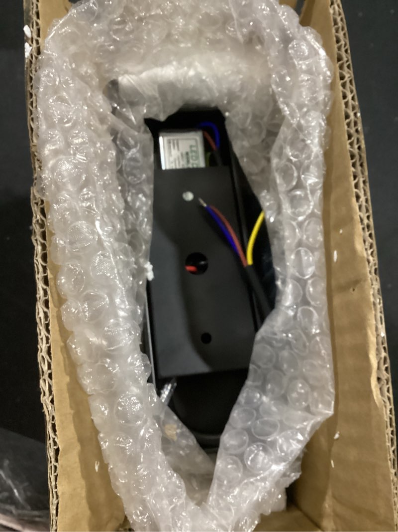 Bofea-Outdoor Waterproof Wall Sconce Black Aluminum Construction with Dual Up/Down LED Lights Black 