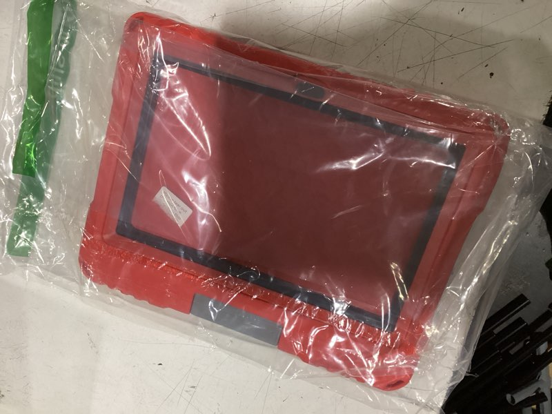 Condition photo showing Good Condition for 10in tablet case for kids,incompatible ipad samsung tcl, shockproof kid-proof cover with screen protector handle stand,red