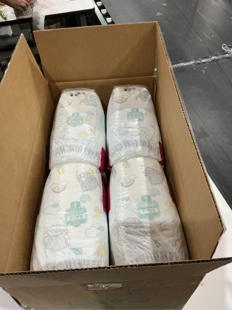 Condition photo showing New/Like New for pampers diapers - swaddlers 360° - size 4, 132 count, up to 100% leakproof comfy dry fit, designed for easy changes, pull on baby diaper (packaging may vary) size 4 132