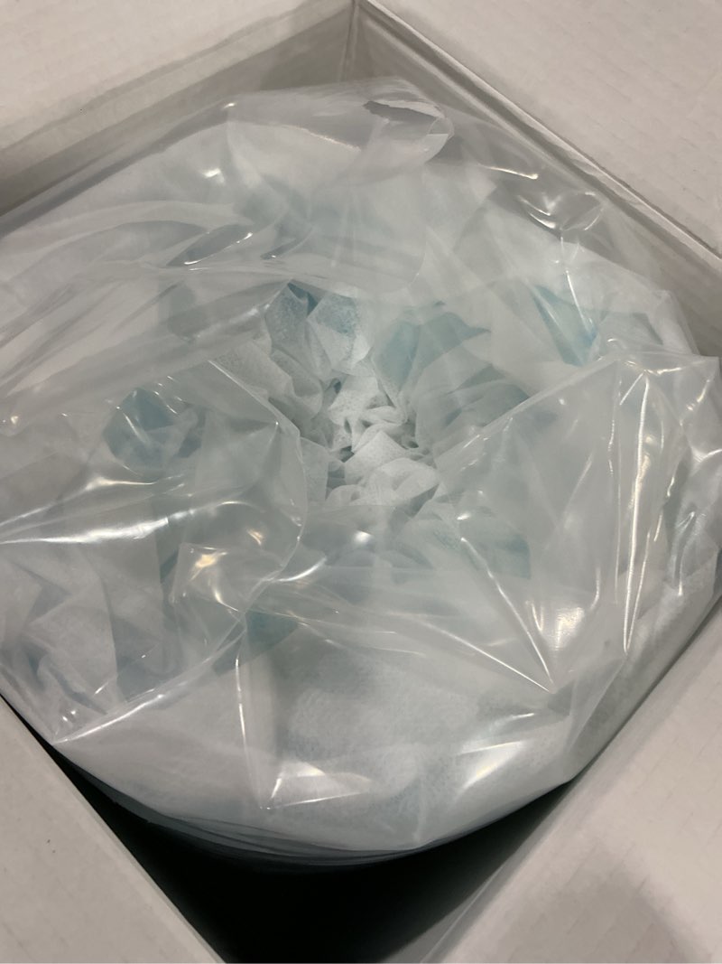 Condition photo showing New/Like New for SINWEEK 2 Inch Egg Crate Memory Foam Mattress Topper Twin Size, Soft Mattress Pad for Back Pain Relief, Bed Topper, CertiPUR-US Certified, Blue Twin 2 Inch Blue