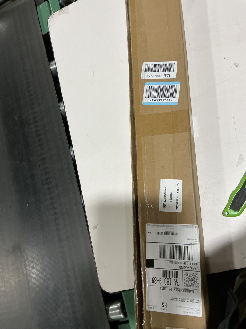 Condition photo showing Good Condition for (Similar to) BlindsAvenue Cellular Honeycomb Cordless Shade, 9/16\" Single Cell, Light Filtering, White, Size: 21\" W x 72\" H