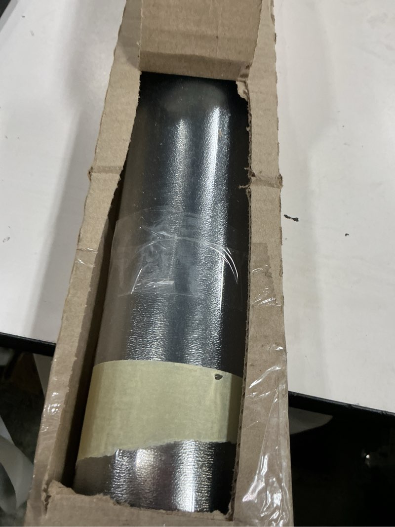 Condition photo showing As Is for NECAUX Custom 42 x 76 Inch Frosted Table Cover Protector, 1.5mm Thick Wood Grain Transparent Table Pad Non-Slip Tablecloth Plastic Protective Pad for Dining Room Table, Conference Table 42" x 76" Frosted 1.5mm