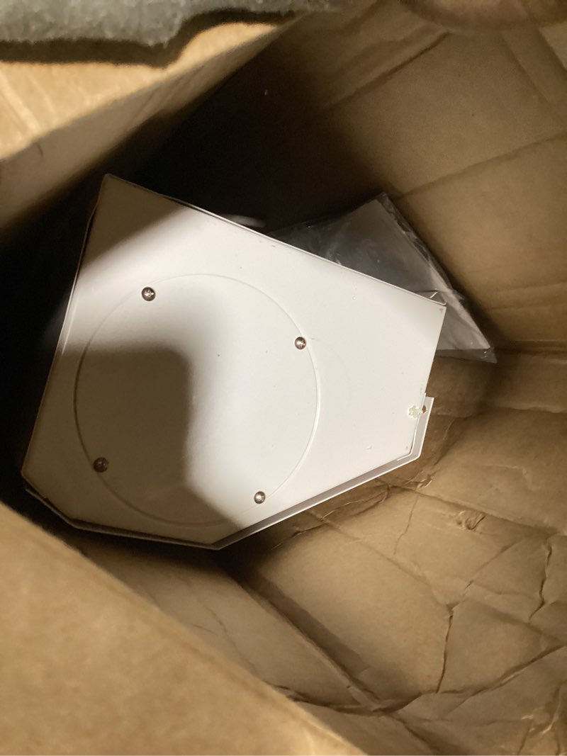 Condition photo showing As Is for DuraSteel Wall Mounted Air Curtains for Doors Commercial - 36 Inch White Fly Fans - Super Power Over Door Fan with MS Switch - Sliding Under Door Fans to Move Air Curtain Blower Keep Flies Bugs Out