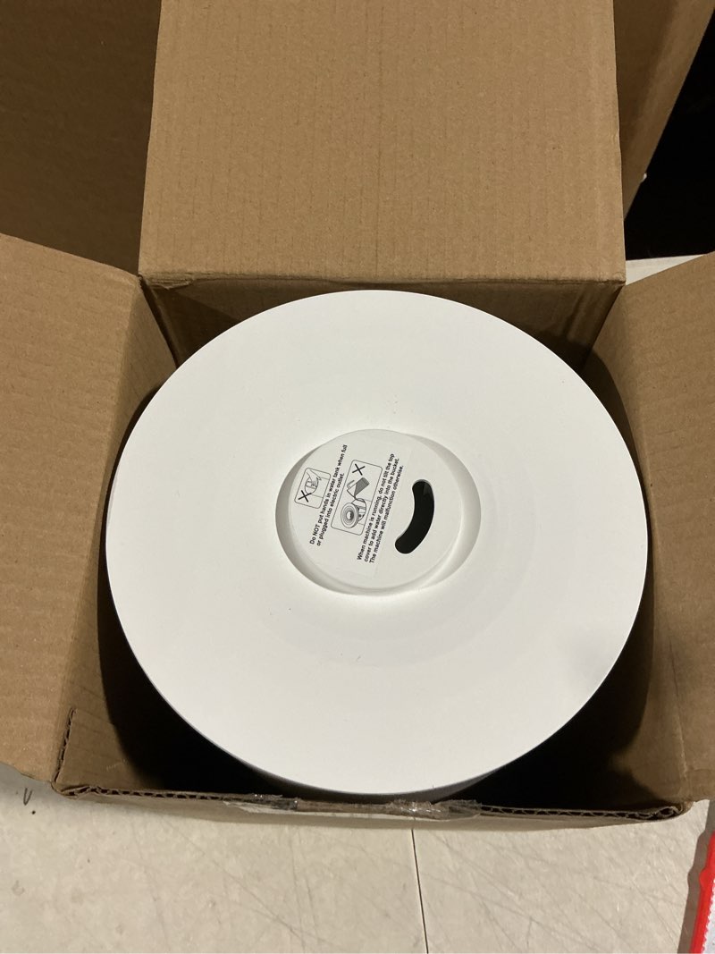 Condition photo showing As Is for Everlasting Comfort 2.5L Top Fill Humidifier for Bedroom – Quiet, Easy to Fill & Clean, 24HR Runtime, Night Lights, Timer, Ultrasonic Cool Mist, Auto Shut-Off, Essential Oil Diffuser - White