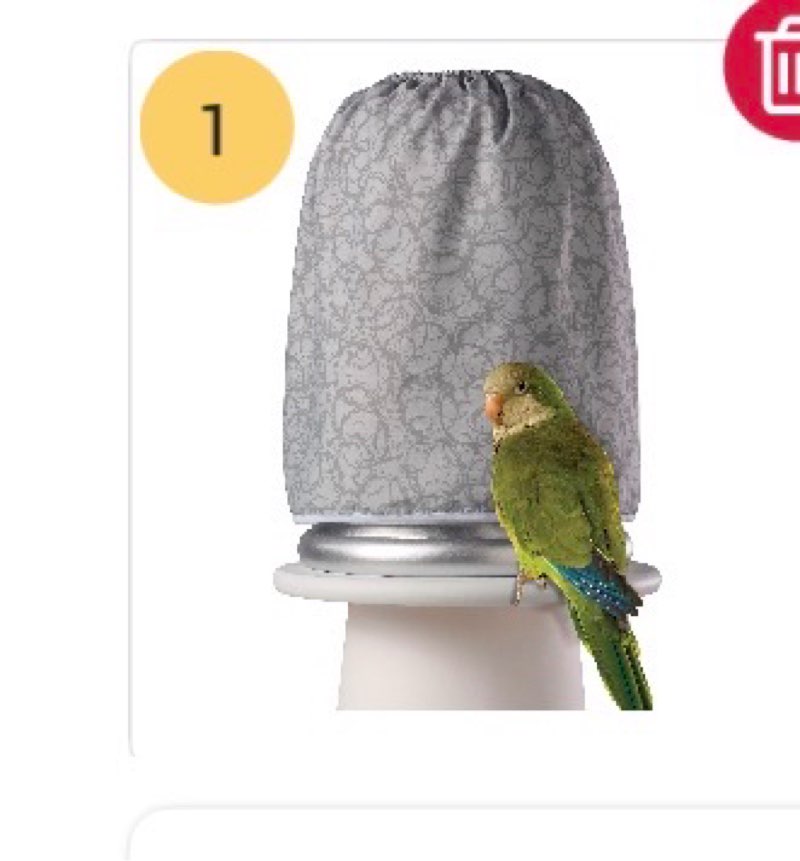 Ware Manufacturing Medium Bird Cage Cover - 52" x 22"