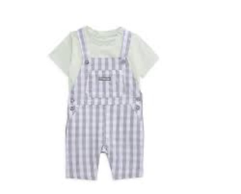 Calvin Klein 2 Piece Shortall Set ( 24 M)