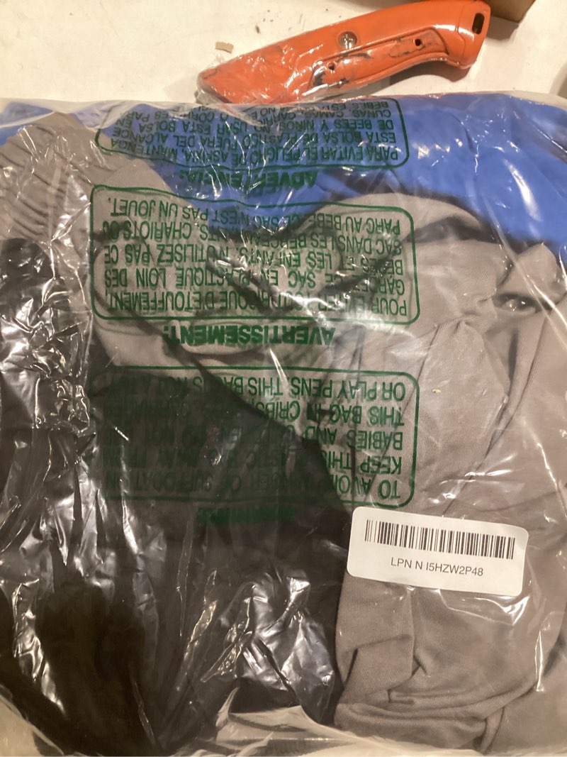 Condition photo showing New/Like New for Real Essentials 3 Pack: Women's Ultra-Soft Lounge Joggers Sweatpants Athletic Yoga Pants with Pockets (Available in Plus) Standard X-Large Set 2