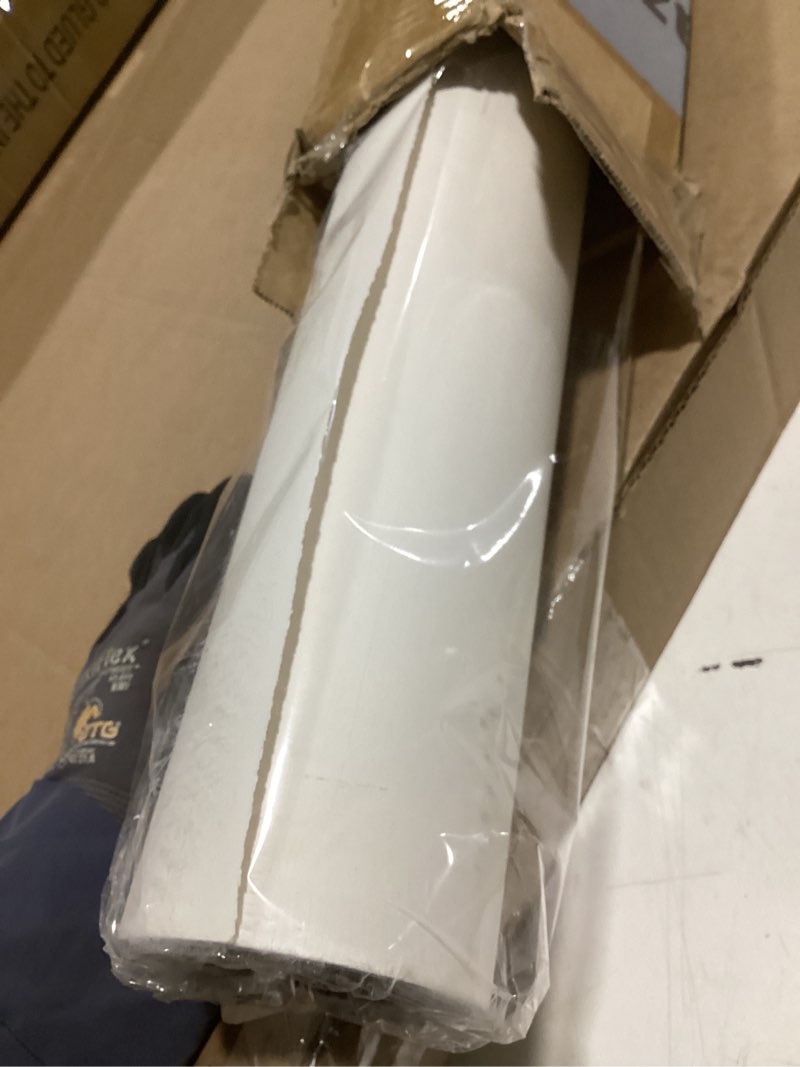 Condition photo showing Good Condition for yizhily seamless paper background for photography photo studio backdrop roll(53''x32.8' arctic white) arctic white 53''x32.8'