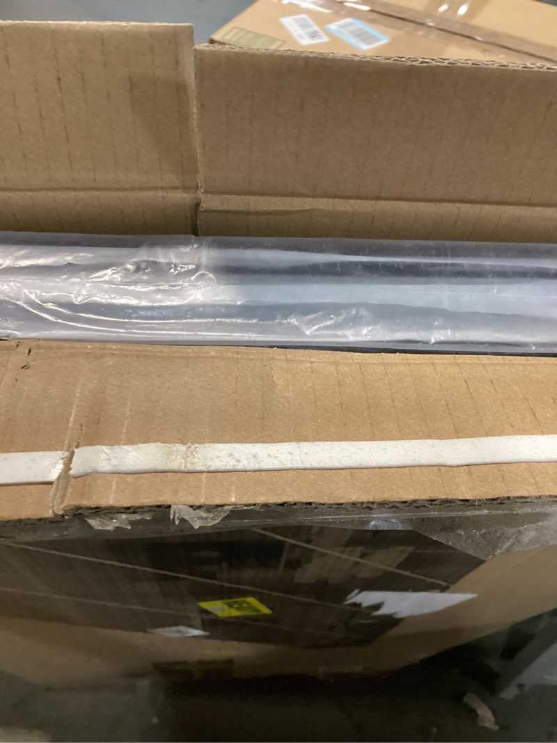 Condition photo showing New/Like New for Art3d 10-Pack Smooth Drop Ceiling Tile 2ft x 4ft - Fire-Rated, Waterproof, Reusable - Premium PVC, No Sag and Breakage - Cover 80 Sq. Ft, Black 24*48 Rectangle Black 10