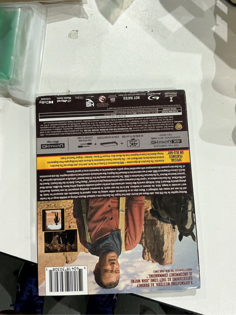 Condition photo showing Good Condition for the searchers 4k uhd
