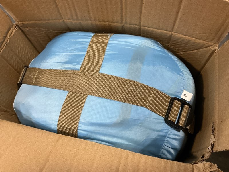 Condition photo showing Good Condition for FARLAND Sleeping Bags 30? for Adults Teens Kids with Compression Sack Portable and Lightweight for 3-4 Season Camping, Hiking,Waterproof, Backpacking and Outdoors Army green (R Zip) Medium(87"x 29.5")