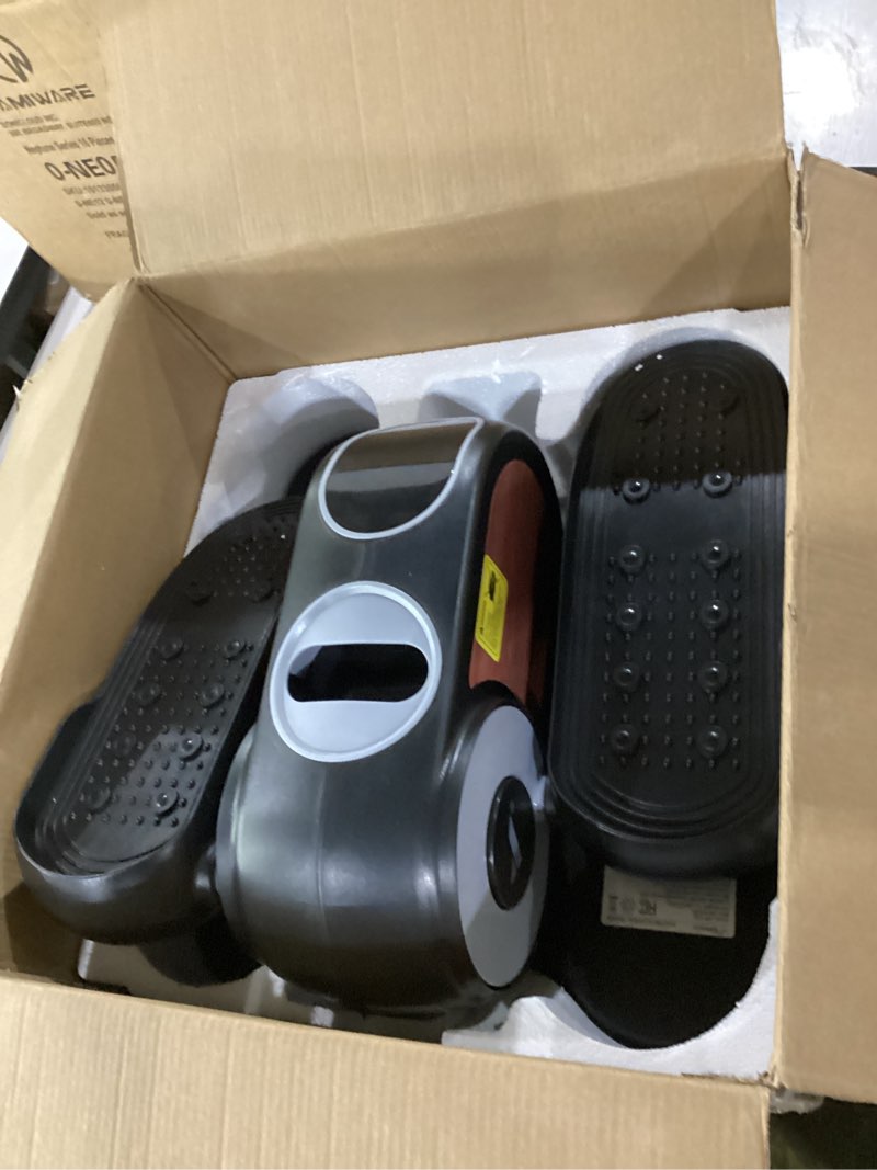Condition photo showing Good Condition for merach under desk elliptical, leg exerciser while sitting for seniors | quiet portable electric seated pedal exerciser machine with remote control & 12-speeds for home office