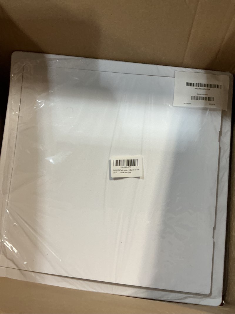Condition photo showing Good Condition for plumbing access panel for drywall 16 x 16 inch plastic access door removable wall access panel ceiling reinforced hinged durable white