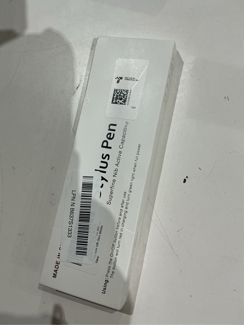 Condition photo showing Good Condition for Stylus Pen for iPad 6th-11th Generation-2X Fast Charge Active Pencil Compatible with 2018-2025 Apple iPad Pro 11"/12.9"/M4, iPad Air 3/4/5/M2/M3,iPad mini 5/6 Gen-White