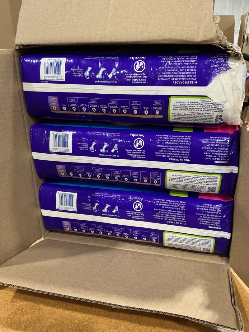 Condition photo showing Good Condition for tena incontinence pads for women, overnight, 45 count (pack of 3)