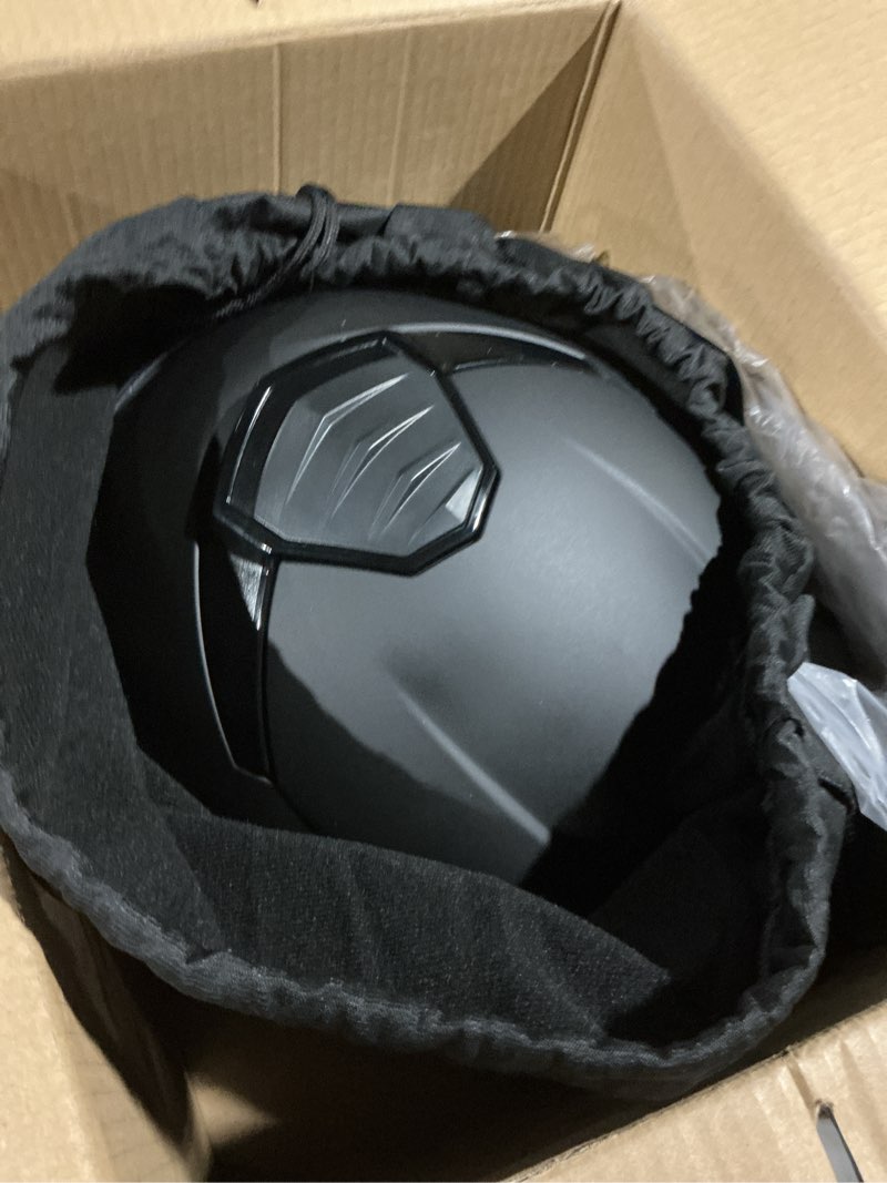 Condition photo showing Good Condition for full face motorcycle helmet,helmets for adults motorcycle, mg611 motorbike racing street bike helmets with black visor for men women,dot approved (matte black-b, s) matte black-b small