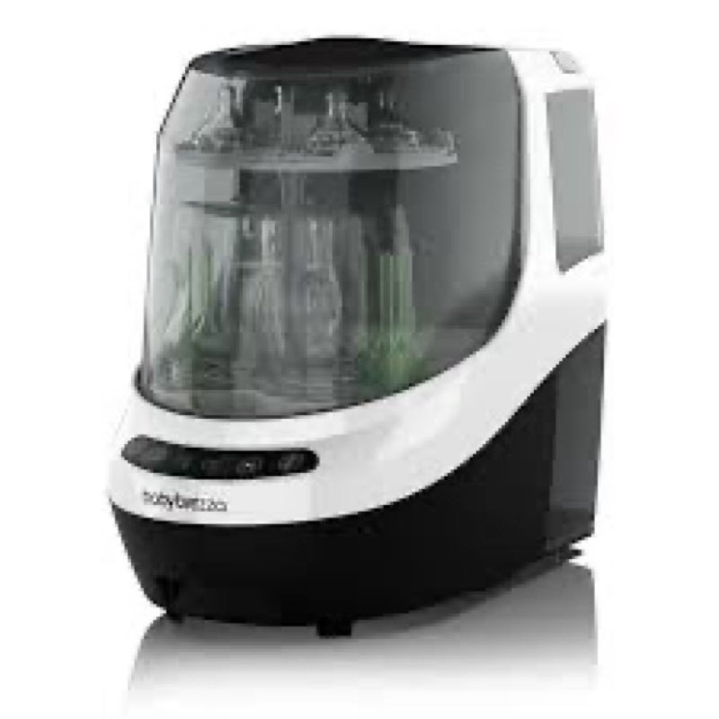 Baby Brezza Bottle Washer Pro - Baby Bottle Washer, Sterilizer + Dryer - All in One Machine Cleans B
