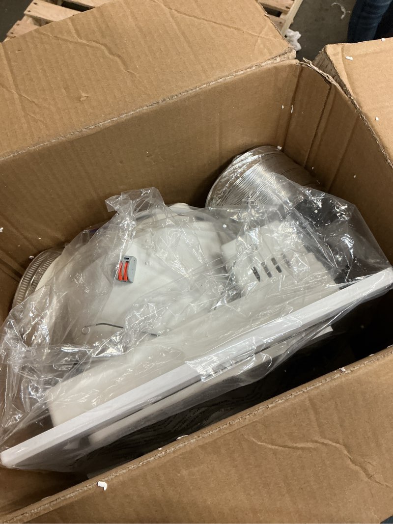 Condition photo showing Good Condition for bathroom fan with 3 color light