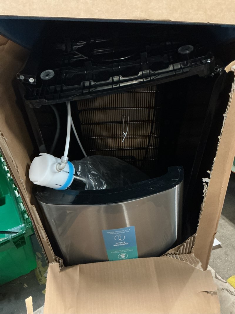 Condition photo showing As Is for Brio Self Cleaning Bottom Loading Water Cooler Water Dispenser – Limited Edition - 3 Temperature Settings - Hot, Cold & Cool Water Stainless Steel