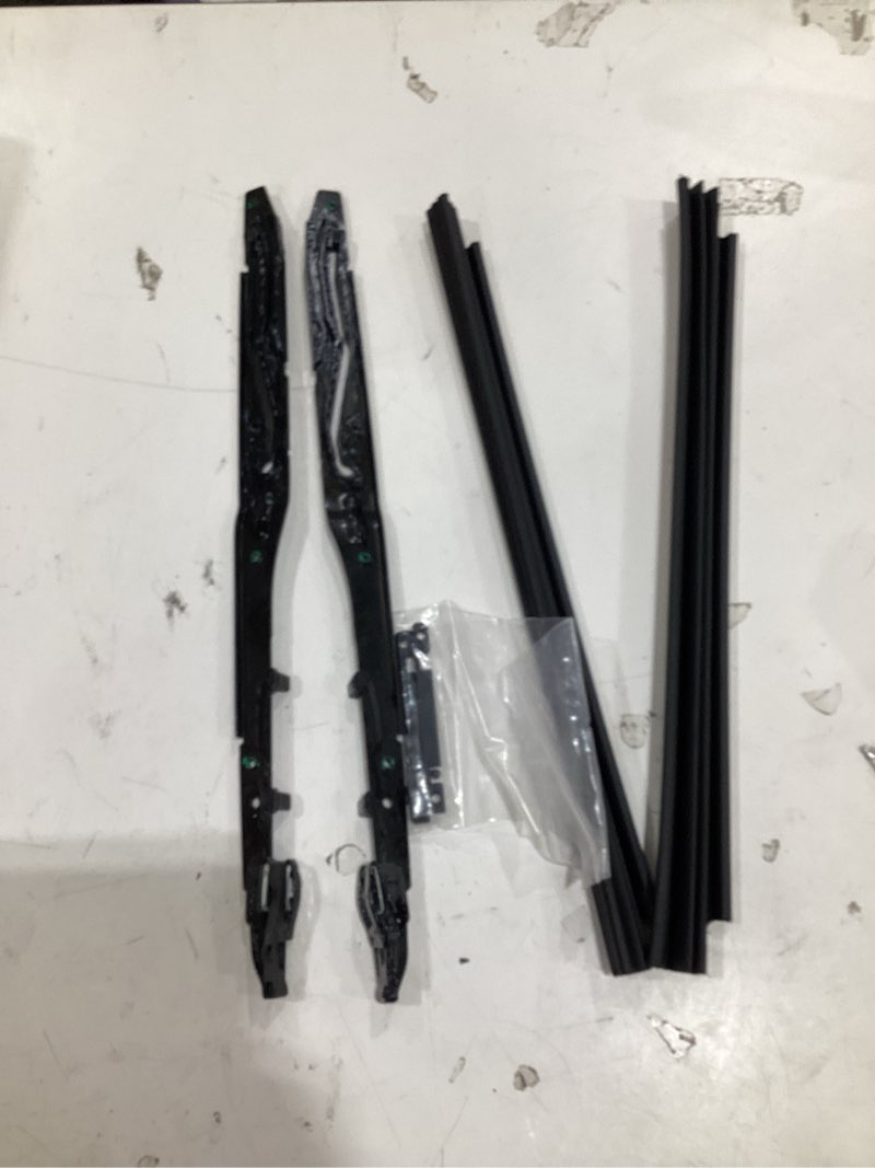 Condition photo showing As Is for sunroof track assembly repair kit compatible with ford f150 f250 f350 f450 2015-2020 replace oe fl3z-1651071-a,fl3z-1651071-b