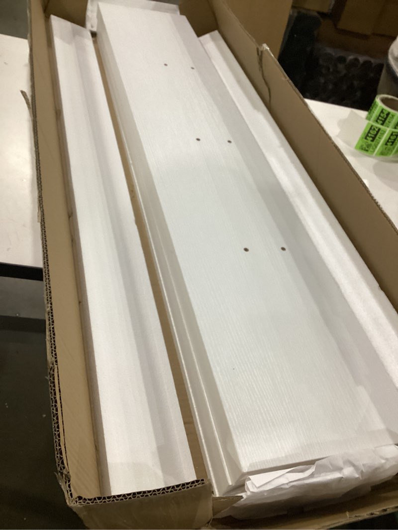 QEEIG Floating Shelves for Wall 47.2" Extra Long - Wall Mounted Shelf Bathroom Kitchen Living Room B