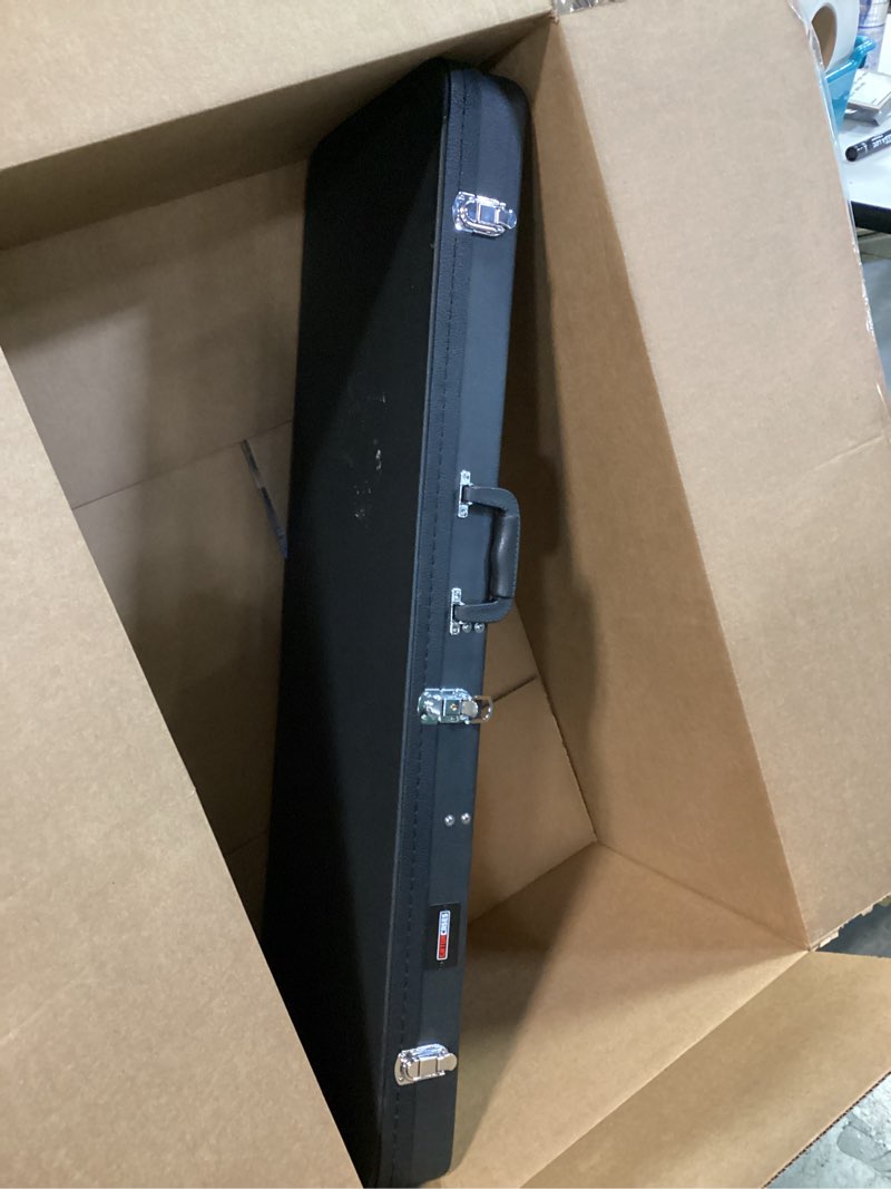 Condition photo showing As Is for Gator Cases Hard-Shell Wood Case for Standard Electric Guitars, Fits Fender Strat/Tele Style (GWE-ELEC)