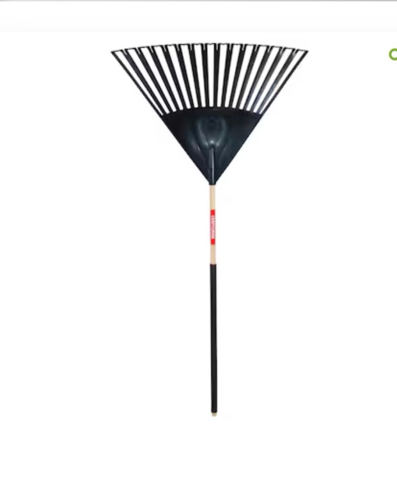 CRAFTSMAN Clog Free 30-in Lawn and Leaf Rake