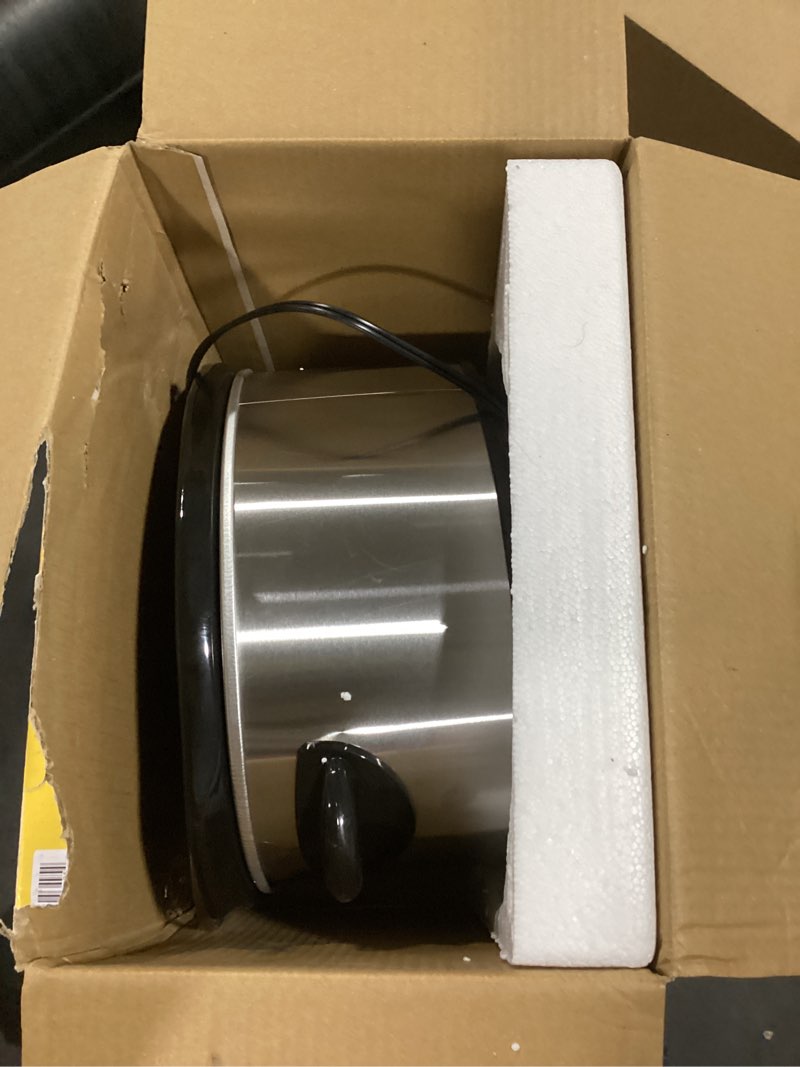 Condition photo showing Good Condition for crock-pot 7qt manual slow cooker - stainless steel