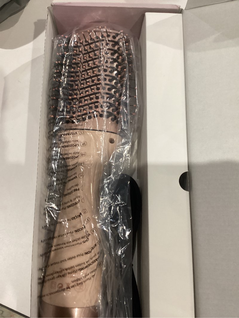 Condition photo showing Good Condition for 1300W Hair Dryer Brush,4 in 1 Blow Dryer Brush Anti-frizz Ceramic Titanium Barrel with ALCI Safety Plug Professional Salon Hot Air Brush for All Hair Types (Rosegold)