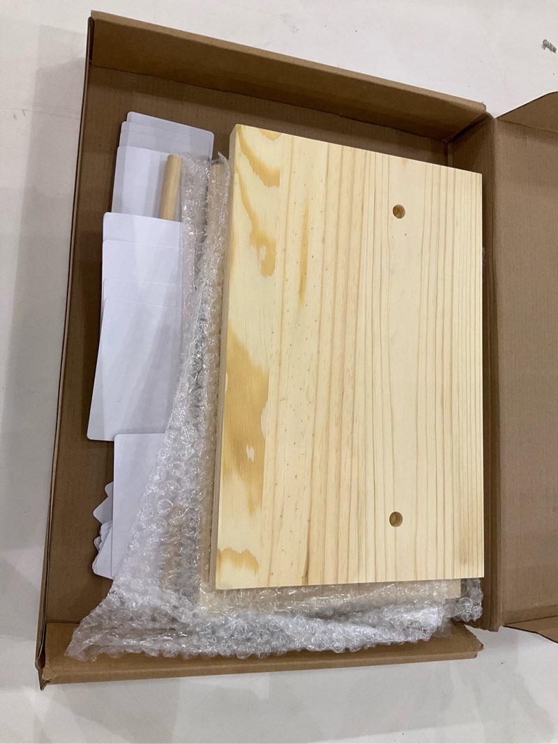 62 Pcs Wood Earring Display Stand Earring Card Display 2 Sets of Holder with Cards Jewelry Stands fo