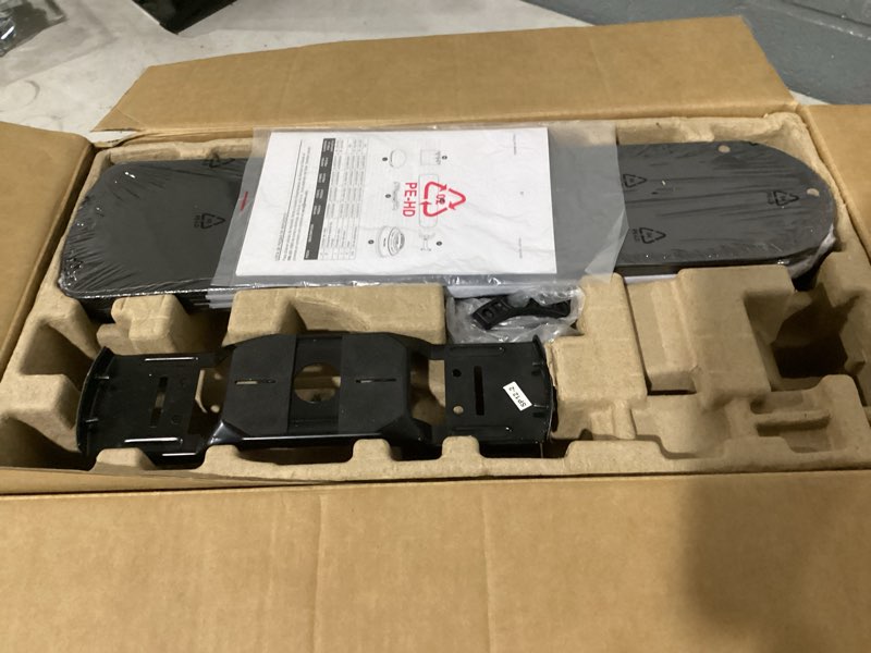 Condition photo showing Good Condition for harbor breeze armitage 52-in matte black with black/cocoa blades led indoor flush mount ceiling fan with light (5-blade)