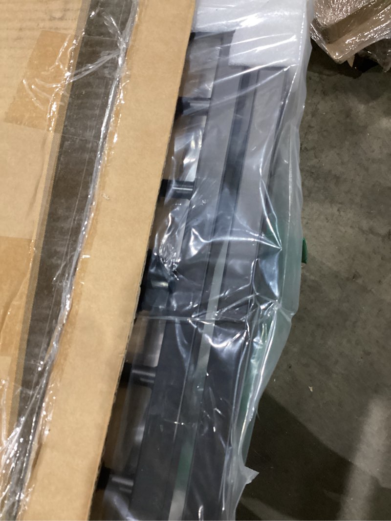 Condition photo showing New/Like New for Malier Indoor Dog Gate with Door, 34-55" Extra Wide Full Metal Pet Gate Short Dog Gate for Stairs, Pressure Mount 14'' Tall Small Puppy Low Gate Easy Step Over for Doorways Black 14''H × 34''- 55''W