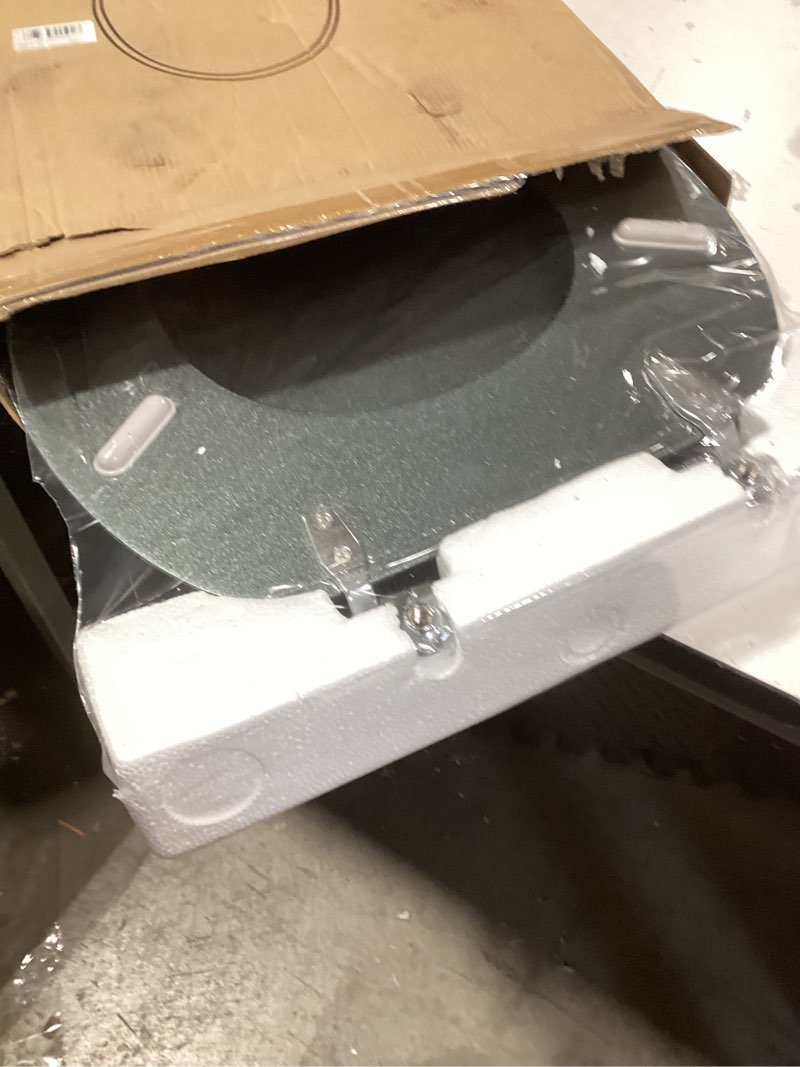 Condition photo showing New/Like New for Elongated Toilet Seat Wood Toilet Seat Prevent Shifting with Zinc Alloy Hinges American Standard Size Toilet Seat Easy to Install also Easy to Clean(Elongated,Sparkling Gentleman Grey)