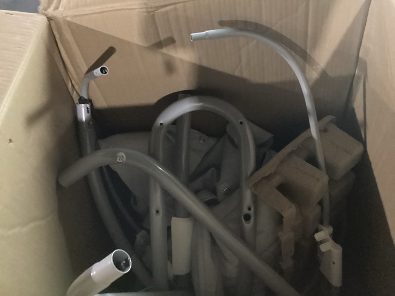 Condition photo showing As Is for Graco Simple Sway Baby Swing, Side?to?Side Motion, Infant Swing with 6 Speeds, Vibration, Ivy Swing Ivy