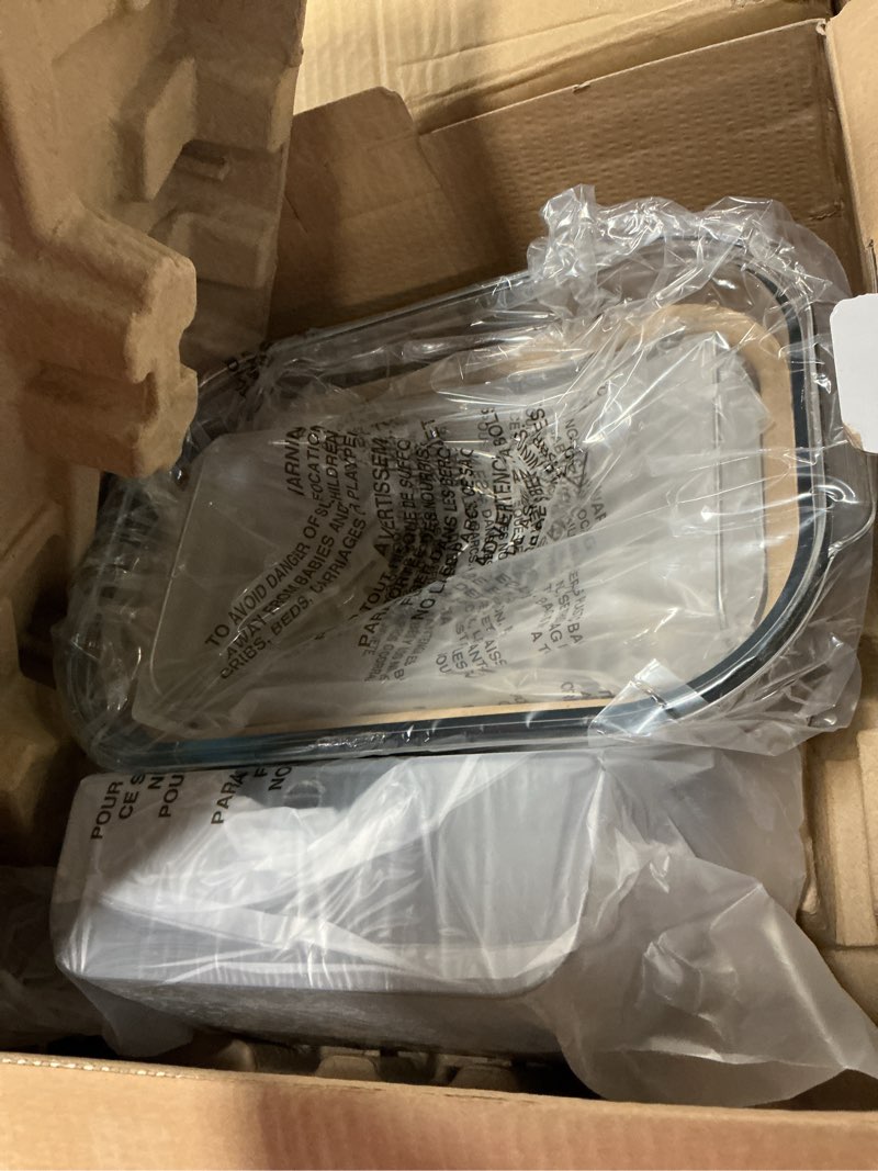 Condition photo showing As Is for Cuisinart Cookfresh Digital Glass Food Steamer for Cooking, 5-Liter Vegetable Steamer with 5 Pre-Pro