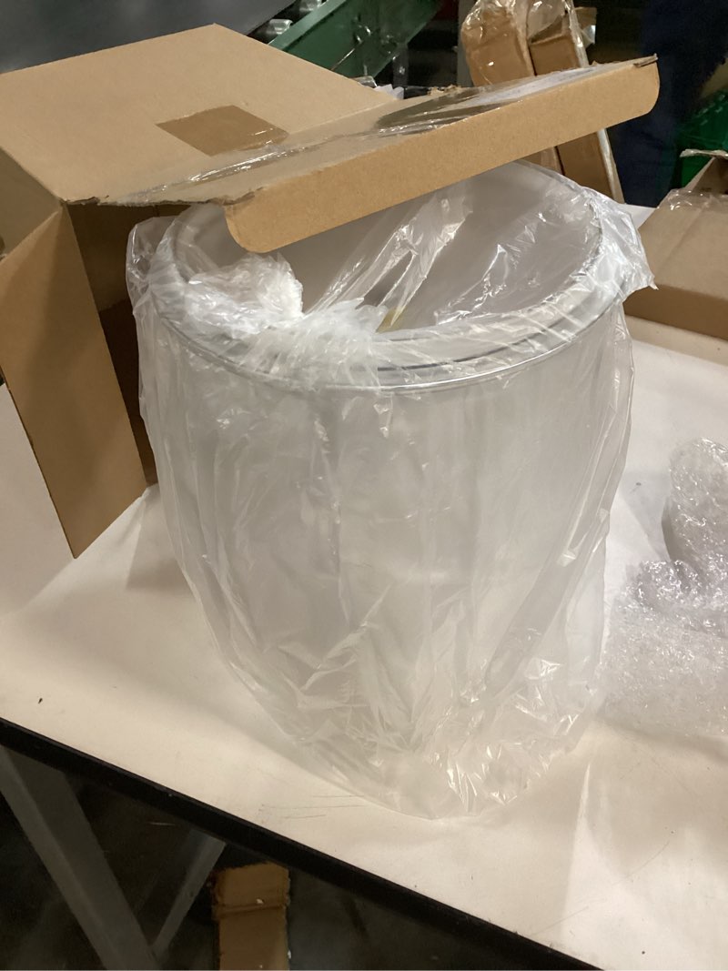 Condition photo showing Good Condition for Nuogo 2 Gallon/256 oz Large Candy & Cookie Jar with Lid Plastic Apothecary Jars Large Food Storage Container Unbreakable Kitchen Storage for Cookie, Candy, Snack and Dried Foods DIY Gift