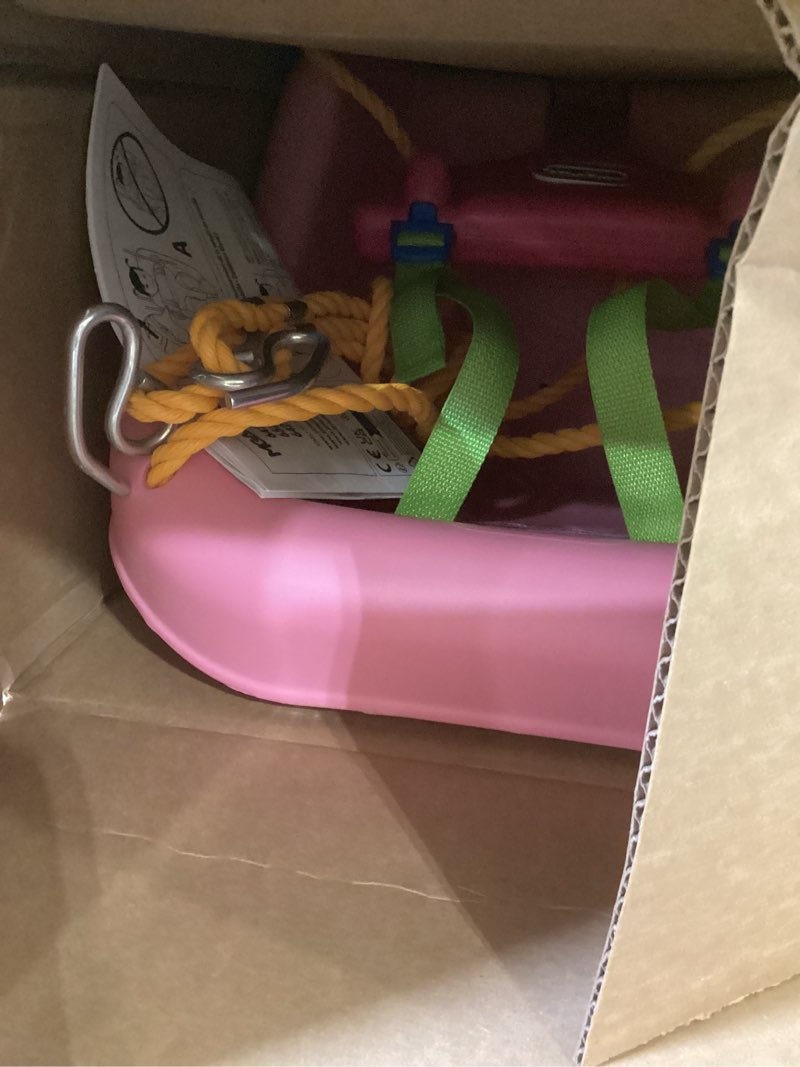 Condition photo showing Good Condition for little tikes 2-in-1 snug 'n secure swing magenta magenta swing
