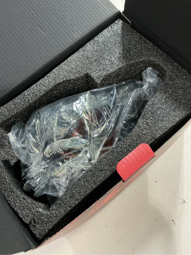 Condition photo showing New/Like New for veojein jurassic cave 3d dinosaur fossil skeleton in rock display realistic t-rex fossil replica cave sculpture prehistoric artifact collectible, dinosaur gift, unique paperweight & office decor